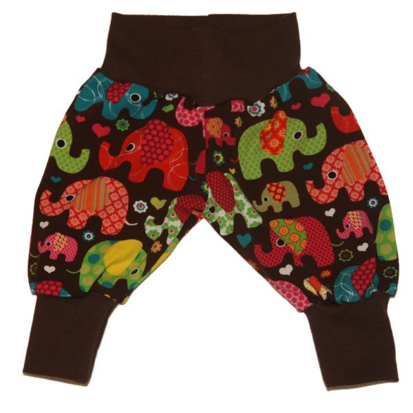 babyhose elefanten braun